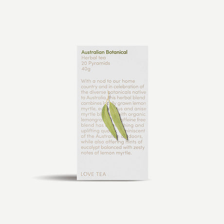 Love Tea Australian Botanical 20 Pyramid Tea Bags