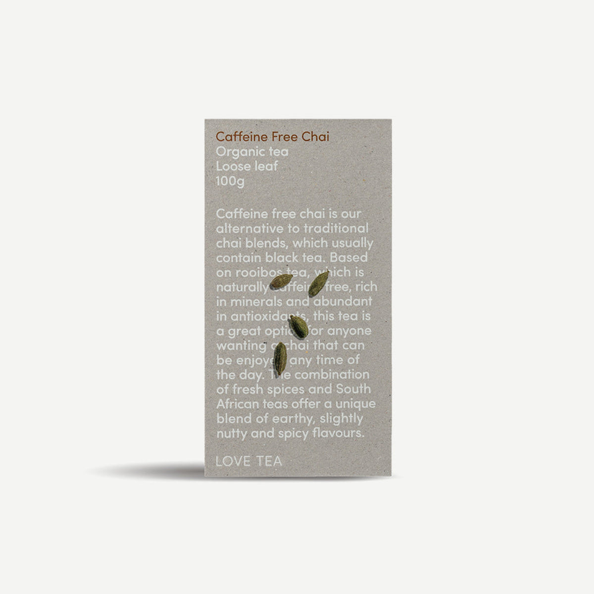 Love Tea Caffeine Free Chai Loose Leaf 100g