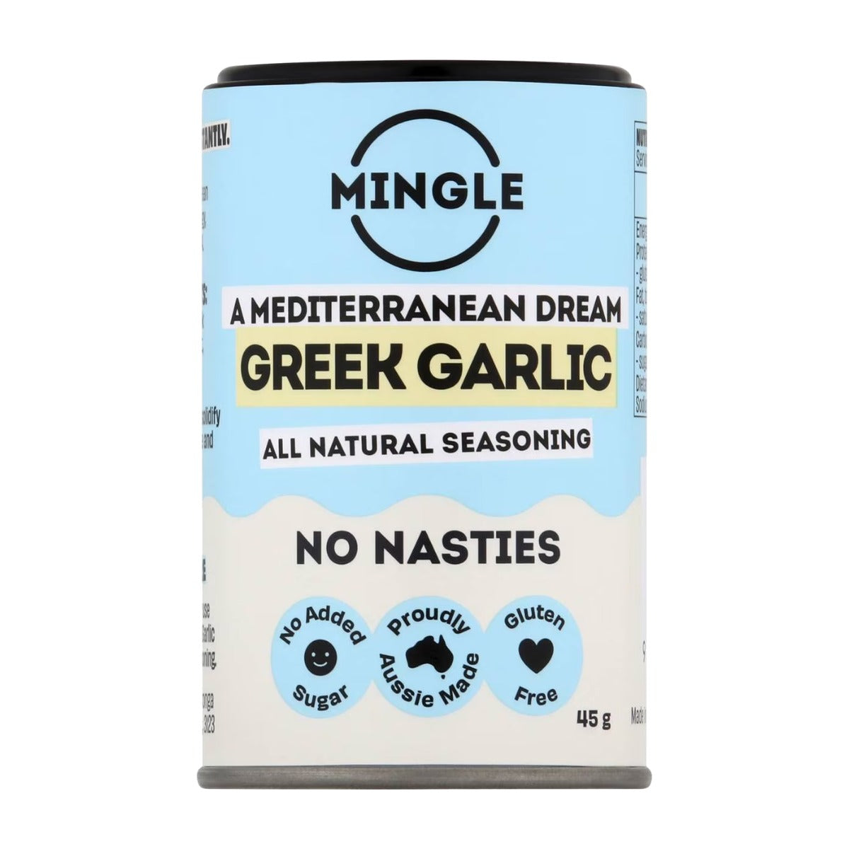 Mingle Greek Garlic Seasoning 45g