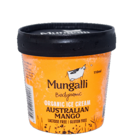 Mungalli Organic Australian Mango Ice Cream 110ml