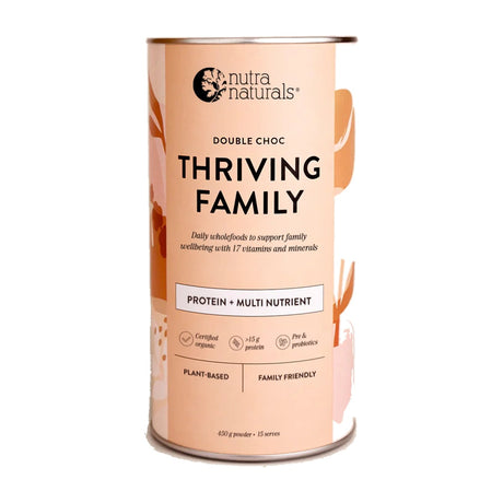 Nutra Naturals Thriving Family Double Choc 450g