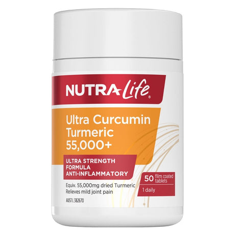Nutralife Ultra Curcumin Turmeric 55,000+ 50 Tablets