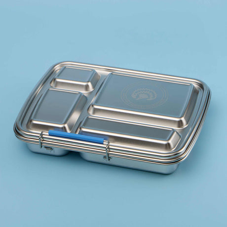 Oli Eve Stainless Steel Bento 4 Lunchbox Big Blue