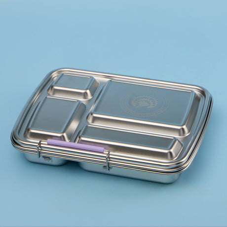 Oli Eve Stainless Steel Bento 4 Lunchbox Jacaranda Mist