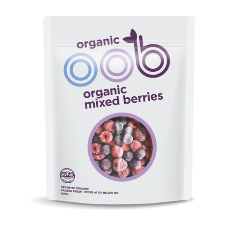 oob Organic Frozen Mixed Berries 500g