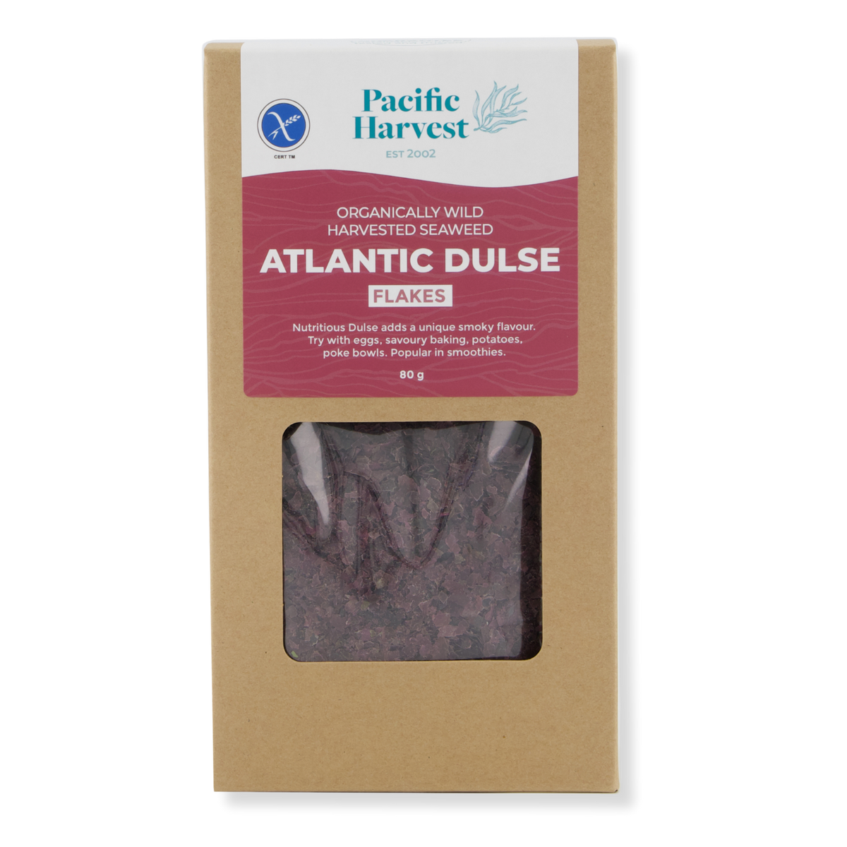 Pacific Harvest Atlantic Dulse Flakes 80g