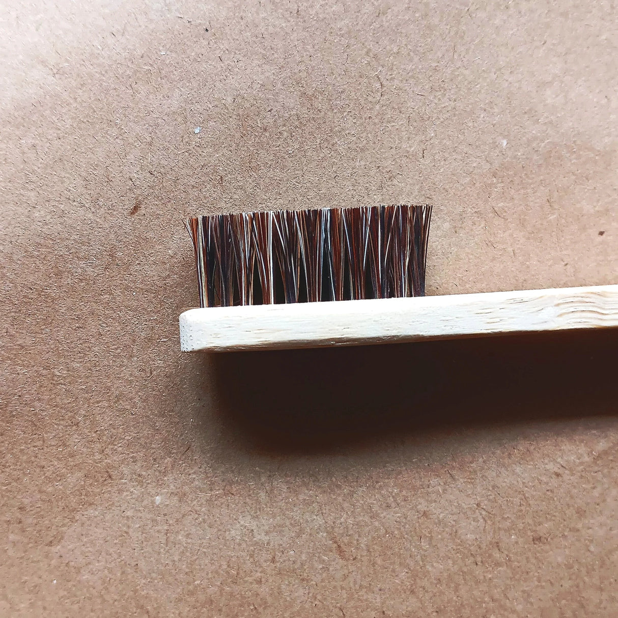 ROBelle Farm Horse Hair Bristles Bamboo Toothbrush