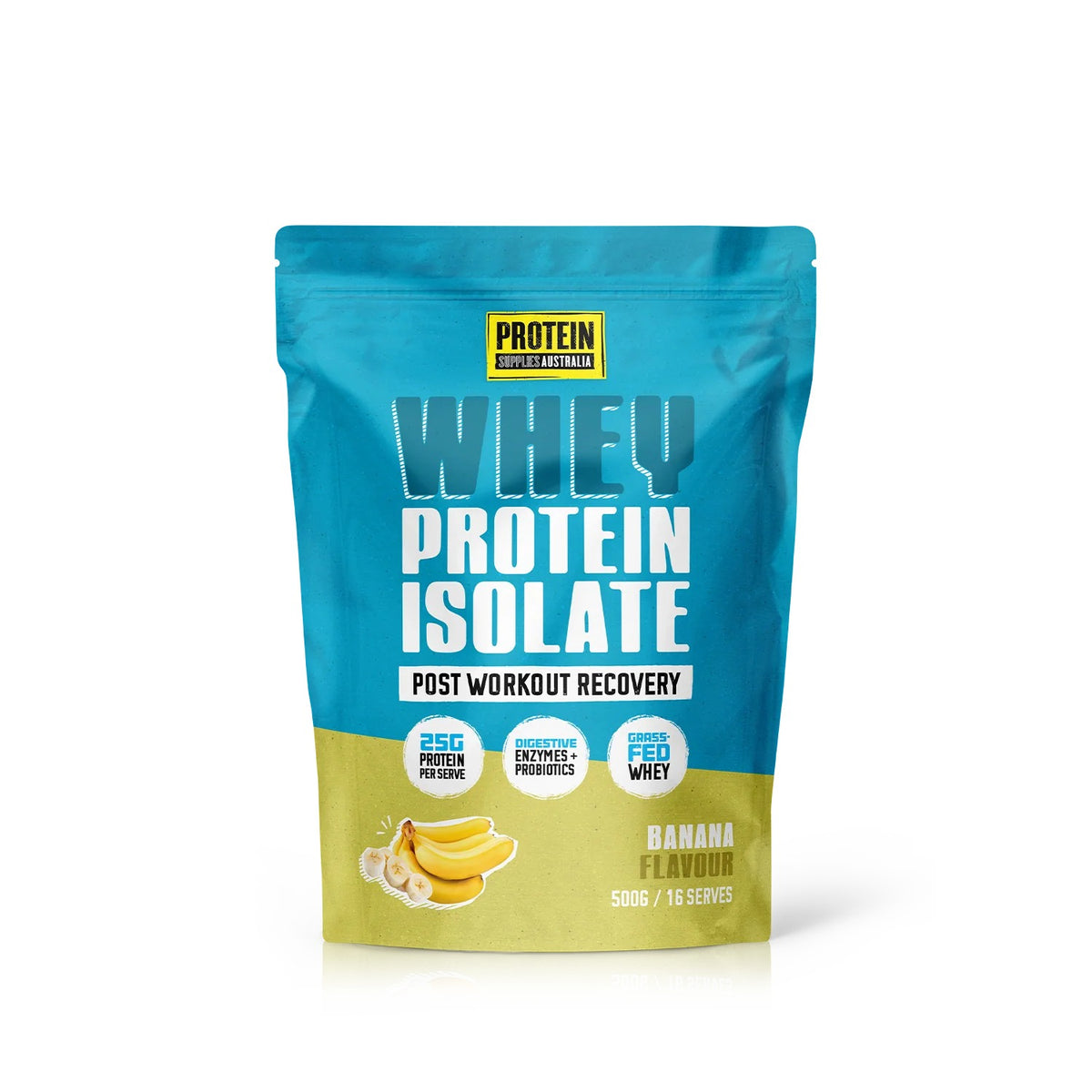 Protein Supplies Australia WPI Banana 500g