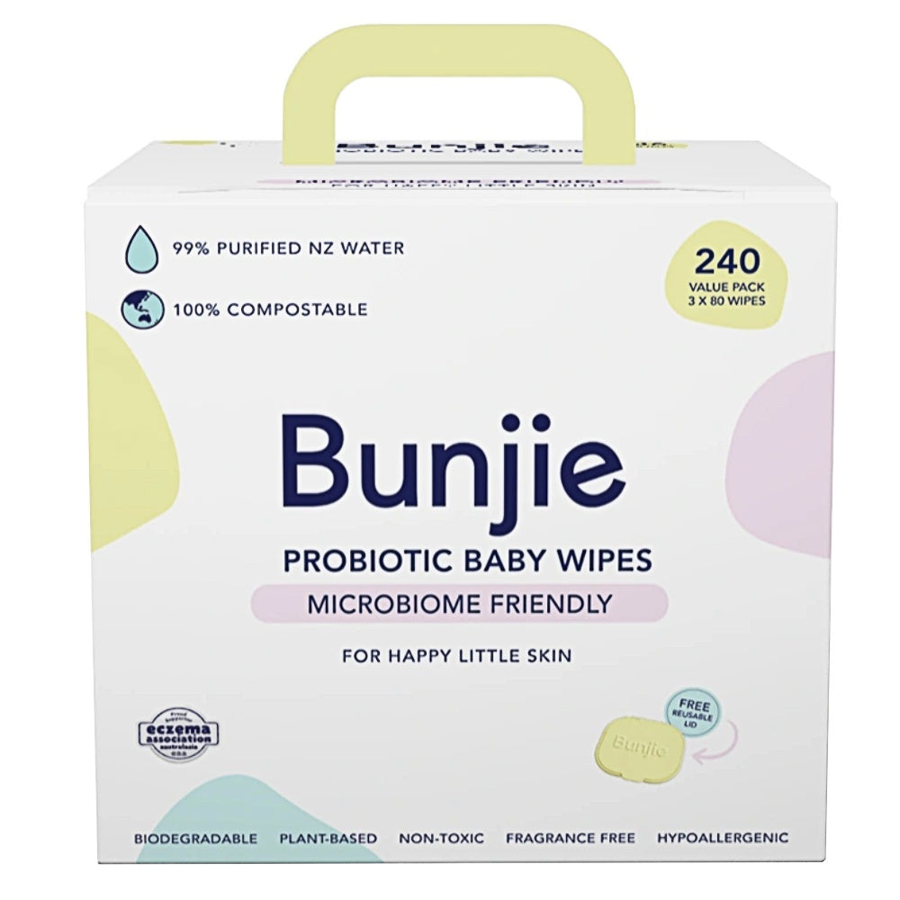 Bunjie Value Pack 3x80wipes