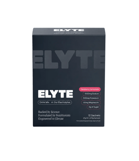 Elyte Hydration Powder Raspberry Lemonade 12 Stick Sachets