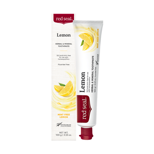 Red Seal Lemon Mint-Free Toothpaste 100g