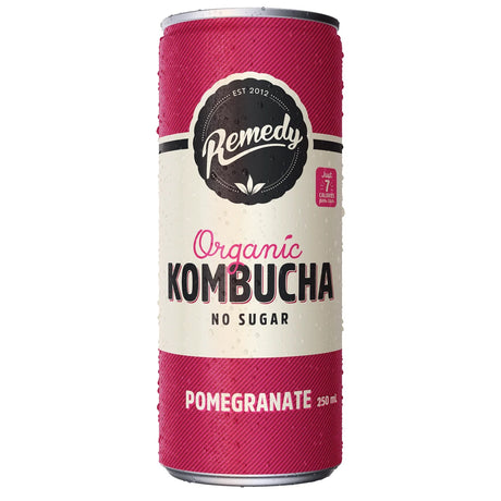 Remedy Kombucha Pomegranate 4 x 250ml