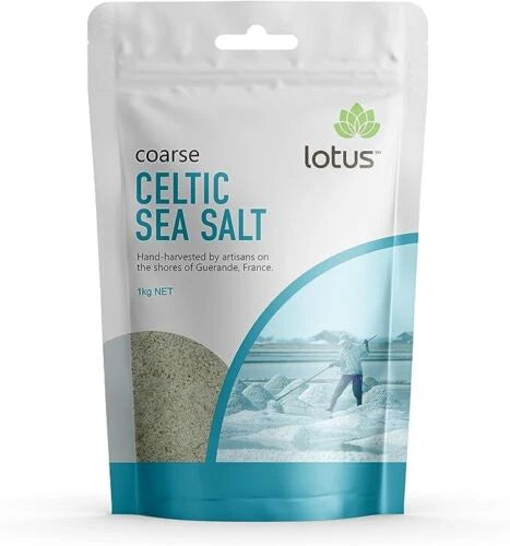 Lotus Sea Salt Celtic Coarse 500g