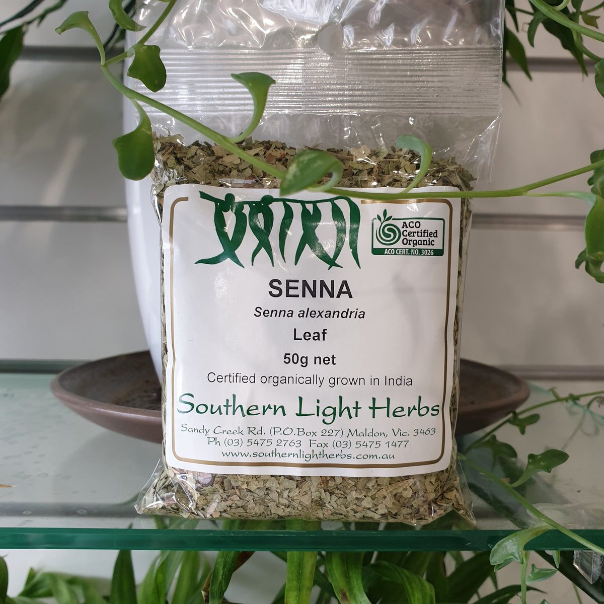 Southern Light Herbs Senna Leaf 50g