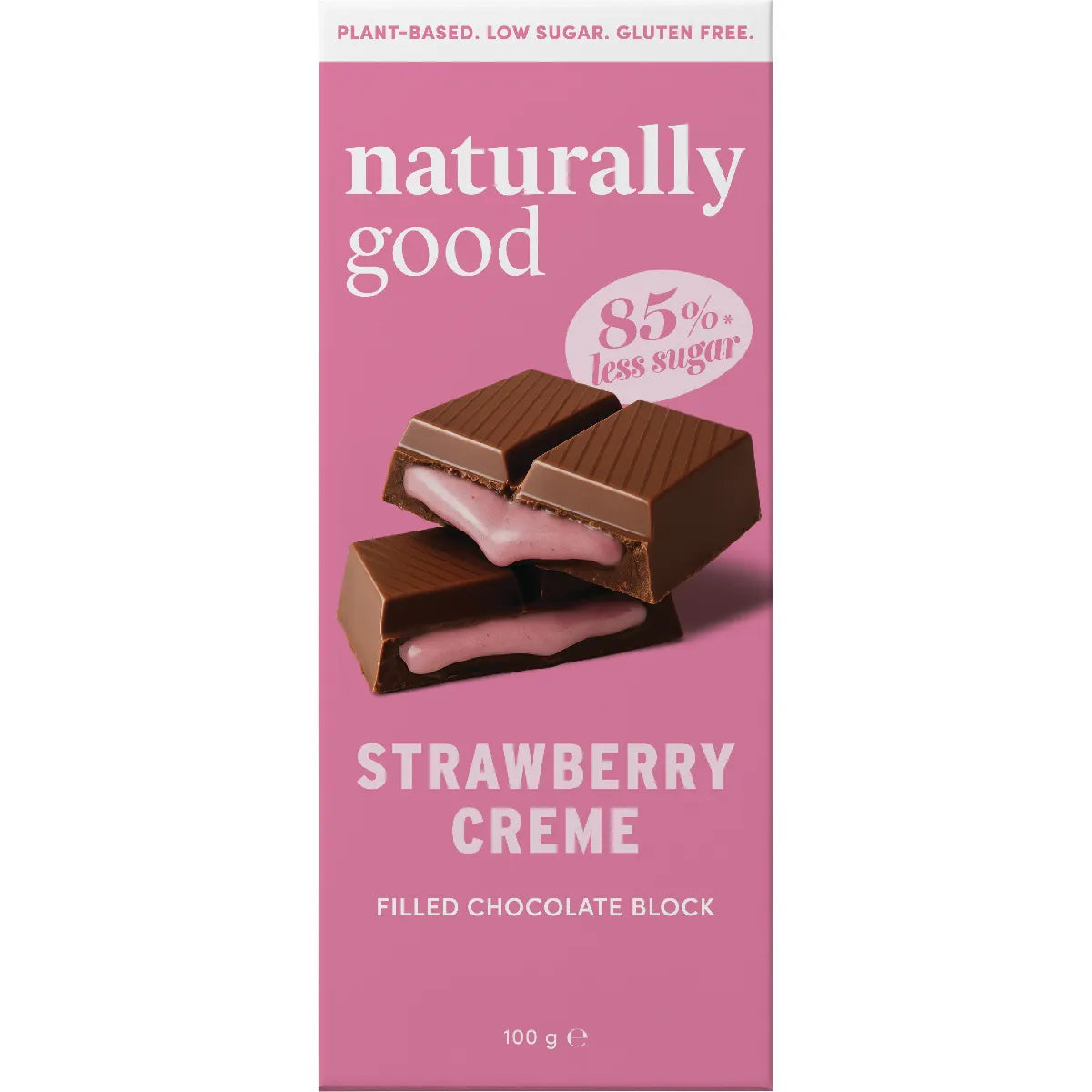 Naturally Good Chocolate Strawberry Creme 100g