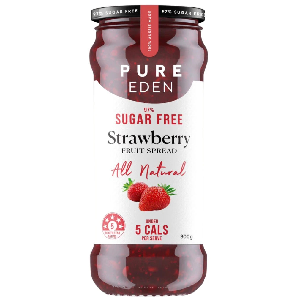 Pure Eden Sugar Free Strawberry 300g