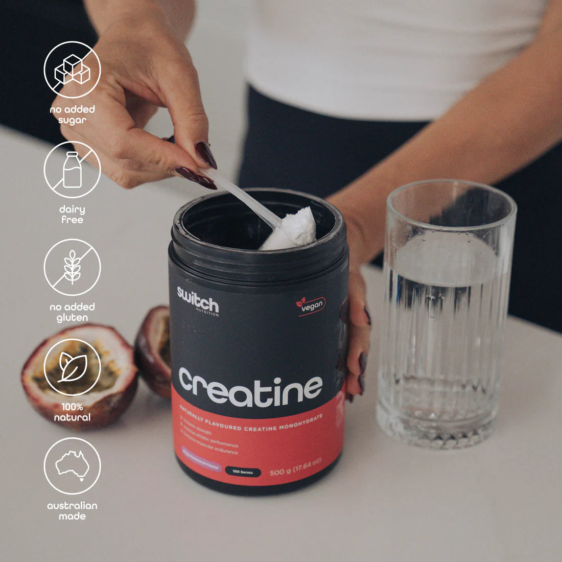 Switch Nutrition Creatine Mango Passionfruit 500g