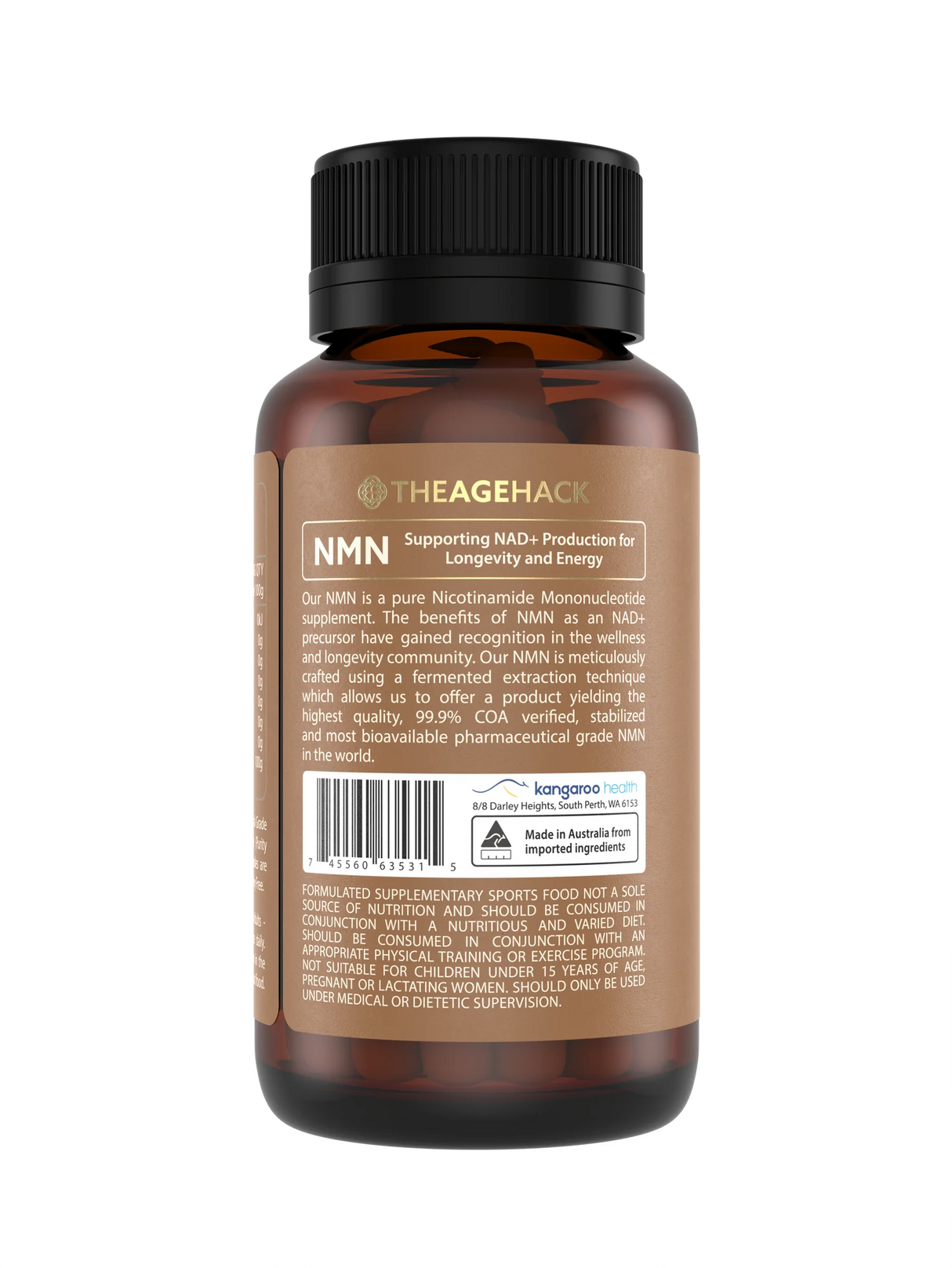 Theagehack Nicotinamide 60Cap