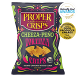 Proper Crisps Cheeza-Peno Tortilla 170g
