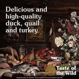Taste of the Wild Wetland Fowl in Gravy Wet Adult Dog Food 390g